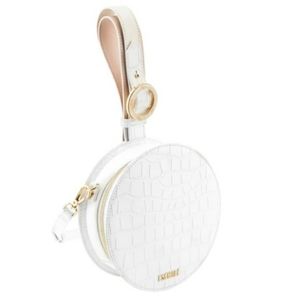 New Croc Embossed Leather Circle Esemble KAIA BAG